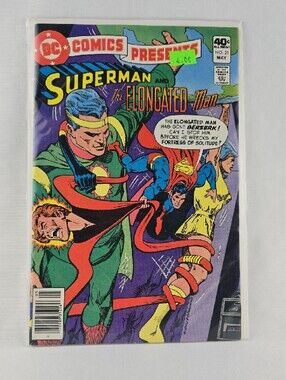 DC Comics Presents #21  Superman and The Elongated Man Comic Bronze Age May 1980